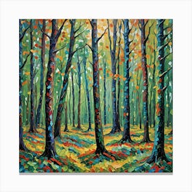 Autumn Forest 5 Canvas Print