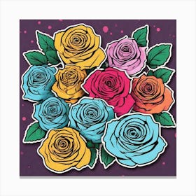 Roses 6 Canvas Print