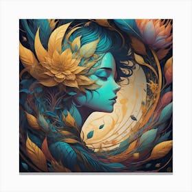 Mermaid 1 Canvas Print