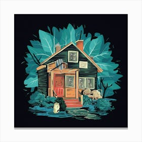 Mi Casa Su Casa Black Art Illustration Apqbfzm9q966kclmz42acq B2oxav98t5i6njur1vuvdq Canvas Print