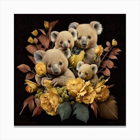 Koala Bears Canvas Print