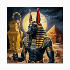 Egyptian king 2 Canvas Print