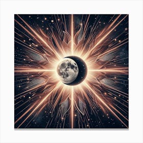 Sun & Moon 1 Canvas Print