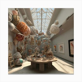 Museum Of Art Canvas Print