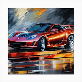 Ferrari F12 3 Canvas Print