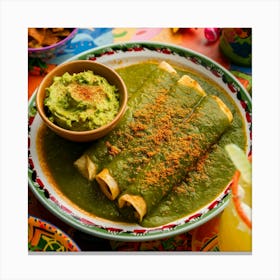 Mexican Food 1 Canvas Print