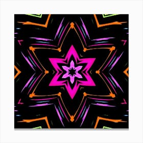 Abstract Abstract Psychedelic Pattern Stampe su tela