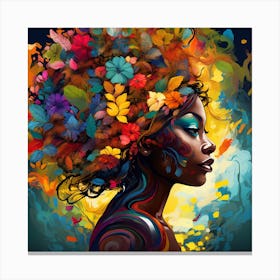 Afrofuturism 115 Canvas Print