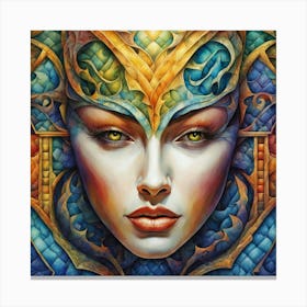 Ethereal Woman Canvas Print