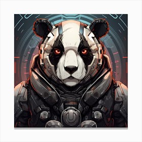 Panda Bear 15 Canvas Print