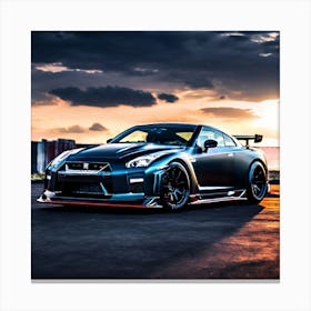 Nissan GTR R35 Canvas Print