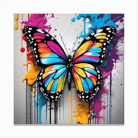 Butterfly Painting 42 Canvas Print