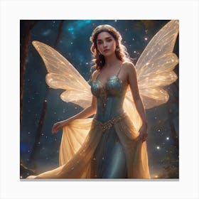 Glowing Fairy Canvas Print