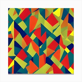 Abstract Geometric Pattern 1 Canvas Print