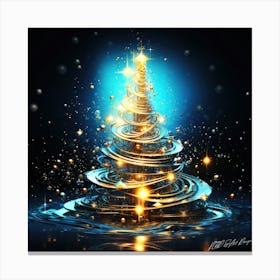 Christmas Tree Viral - Christmas Tree Liquidity Canvas Print