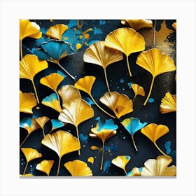 Ginkgo Leaves 18 Canvas Print