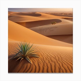 Desert Stock Videos & Royalty-Free Footage 2 Canvas Print