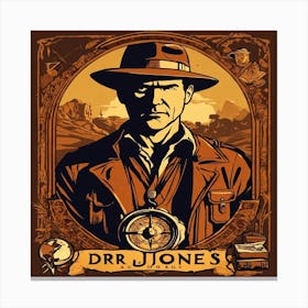 Dr Jones Canvas Print