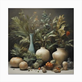 'Pots And Vases' Canvas Print