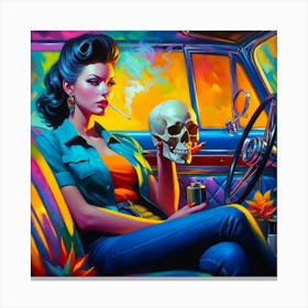 Pin-up #22 Canvas Print