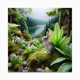 Mossy Forest 1 Canvas Print