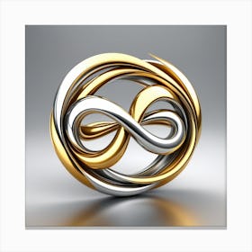 Infinite Symbol Canvas Print