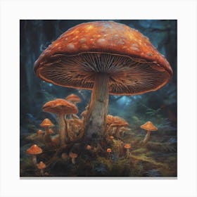 Mushroom of Hallucination Canvas Print