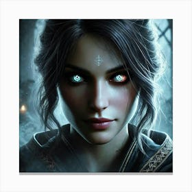 Isolde Lysov Season 2 Portrait Canvas Print