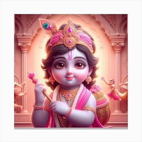 Krishna 6 Canvas Print