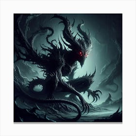 Demon 2 Canvas Print