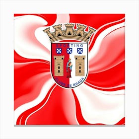 S.C. Braga Logo Wall Art 1 Canvas Print