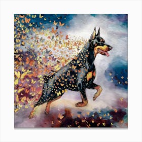 Doberman Canvas Print