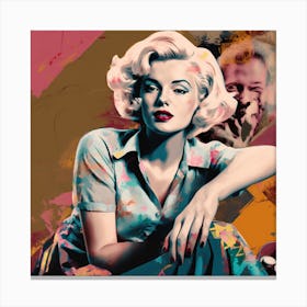 Marilyn Monroe 4 Canvas Print