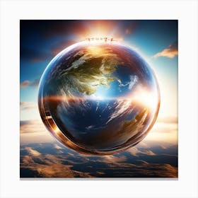 Earth From Space 8 Canvas Print