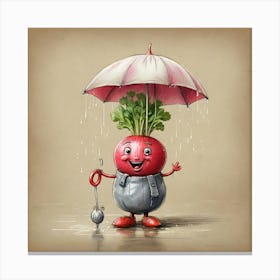 Radish 4 Canvas Print