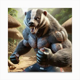 Badger Canvas Print