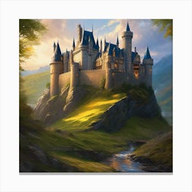 Hogwarts Castle 8 Canvas Print