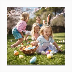 Easter Eggs 8 Canvas Print