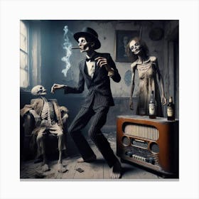 Deadfeet Canvas Print