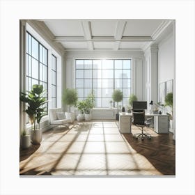 Office Space Canvas Print