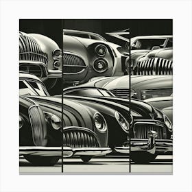 Classic Cars 2 Canvas Print