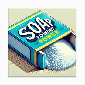 Soap Powder Power Canvas Print