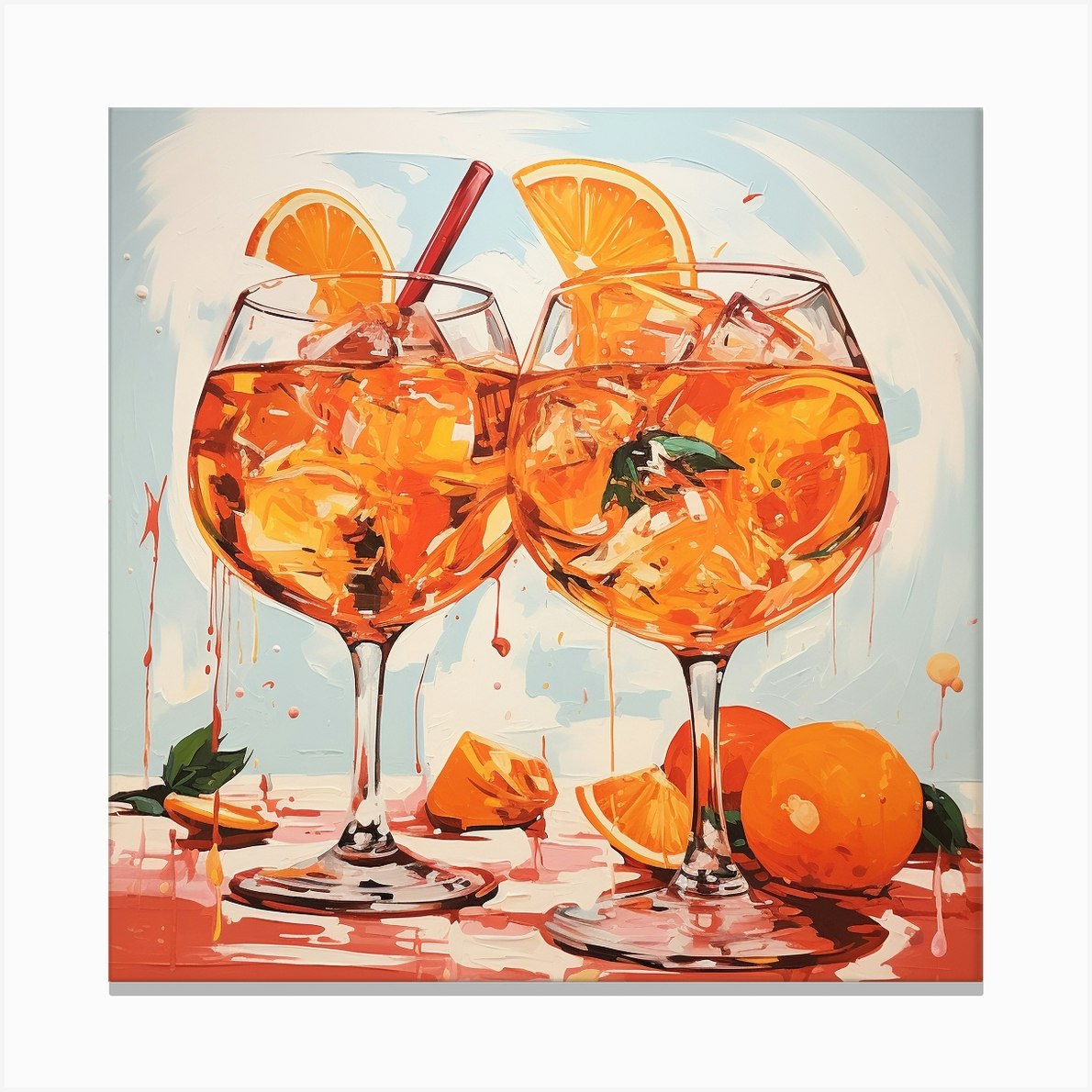 Aperol Spritz Canvas