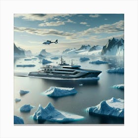 Ice Floes Canvas Print