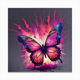 Butterfly Painting 307 Canvas Print