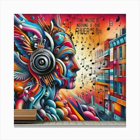 Music Is Everywhere Canvas Print