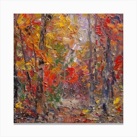 Autumn Forest 17 Canvas Print