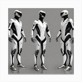 Futuristic Suit 38 Canvas Print