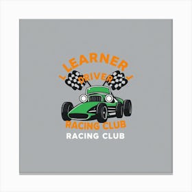 Learner River Racing Club Logo Canvas Print