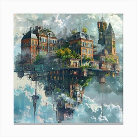 City In The Sky 8 Canvas Print